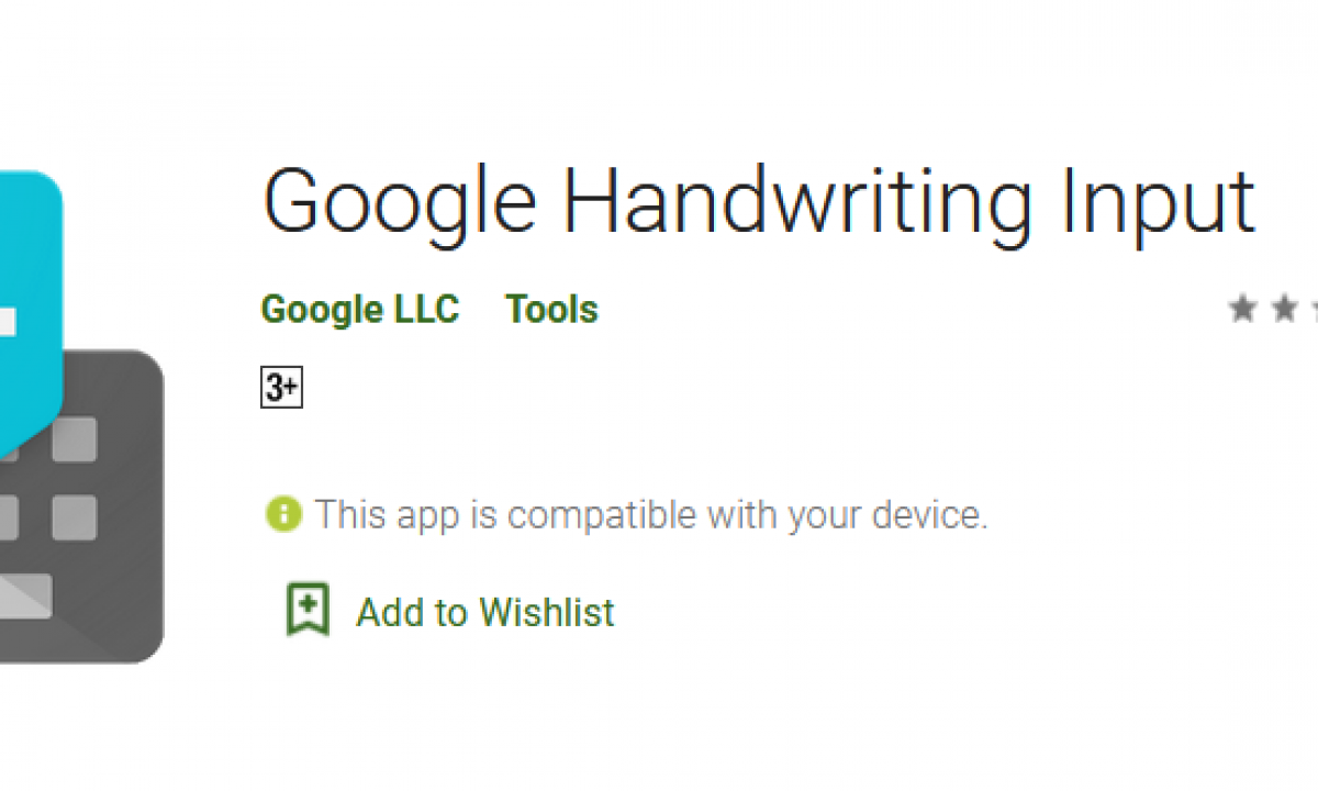 google handwriting app download